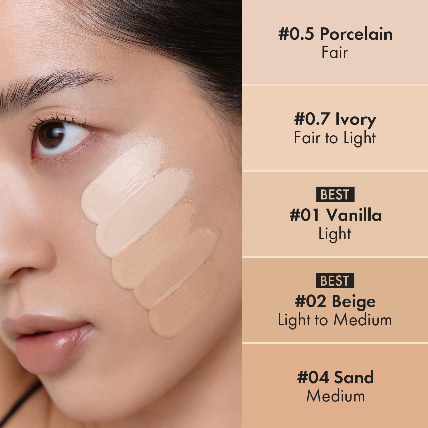 LUNA Long Lasting Tip Concealer Cover-Fit (High Coverage & Semi-Matte)