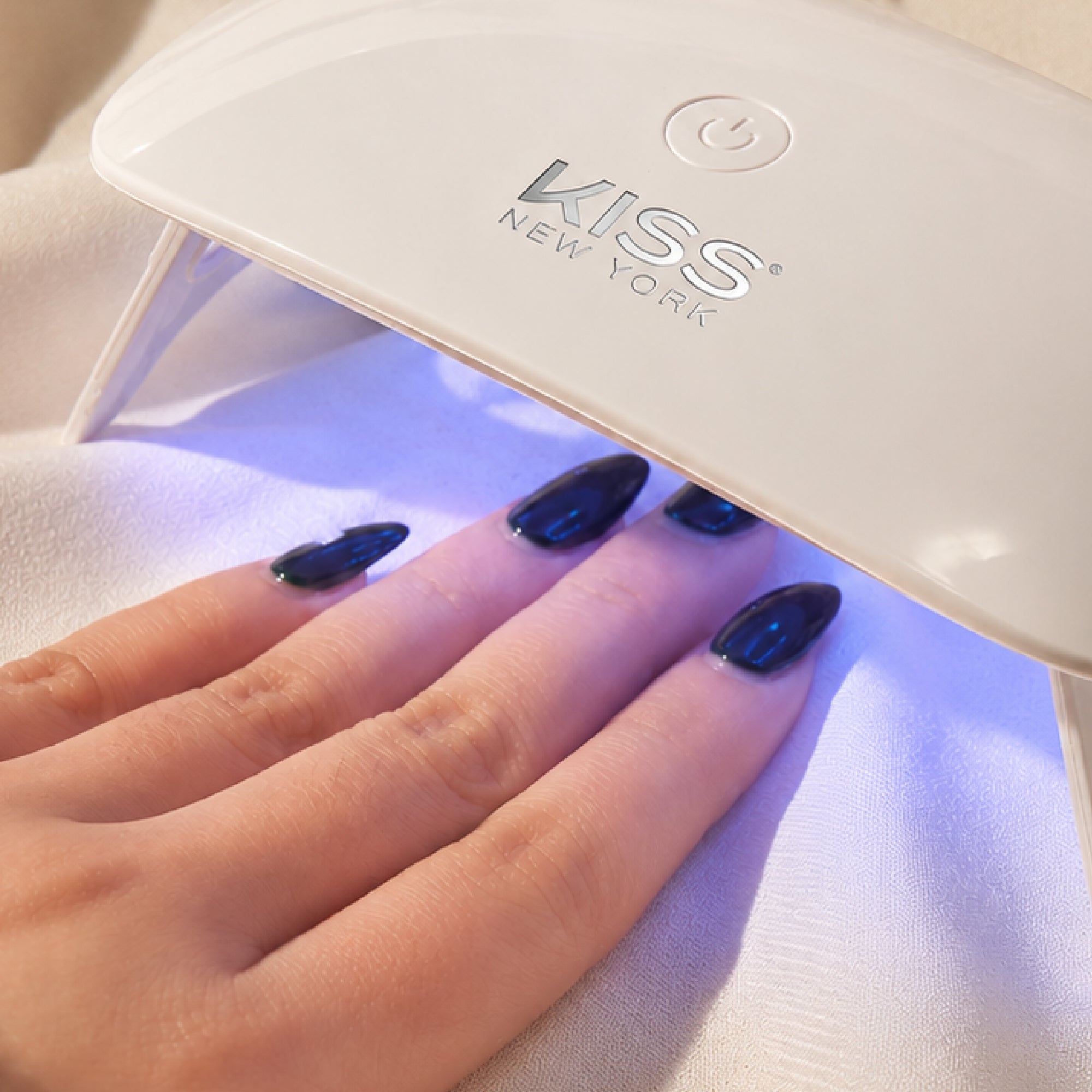 Kiss New York GELUV UV LED Gel Lamp – Compact Nail Curing Lamp for Gel Polish