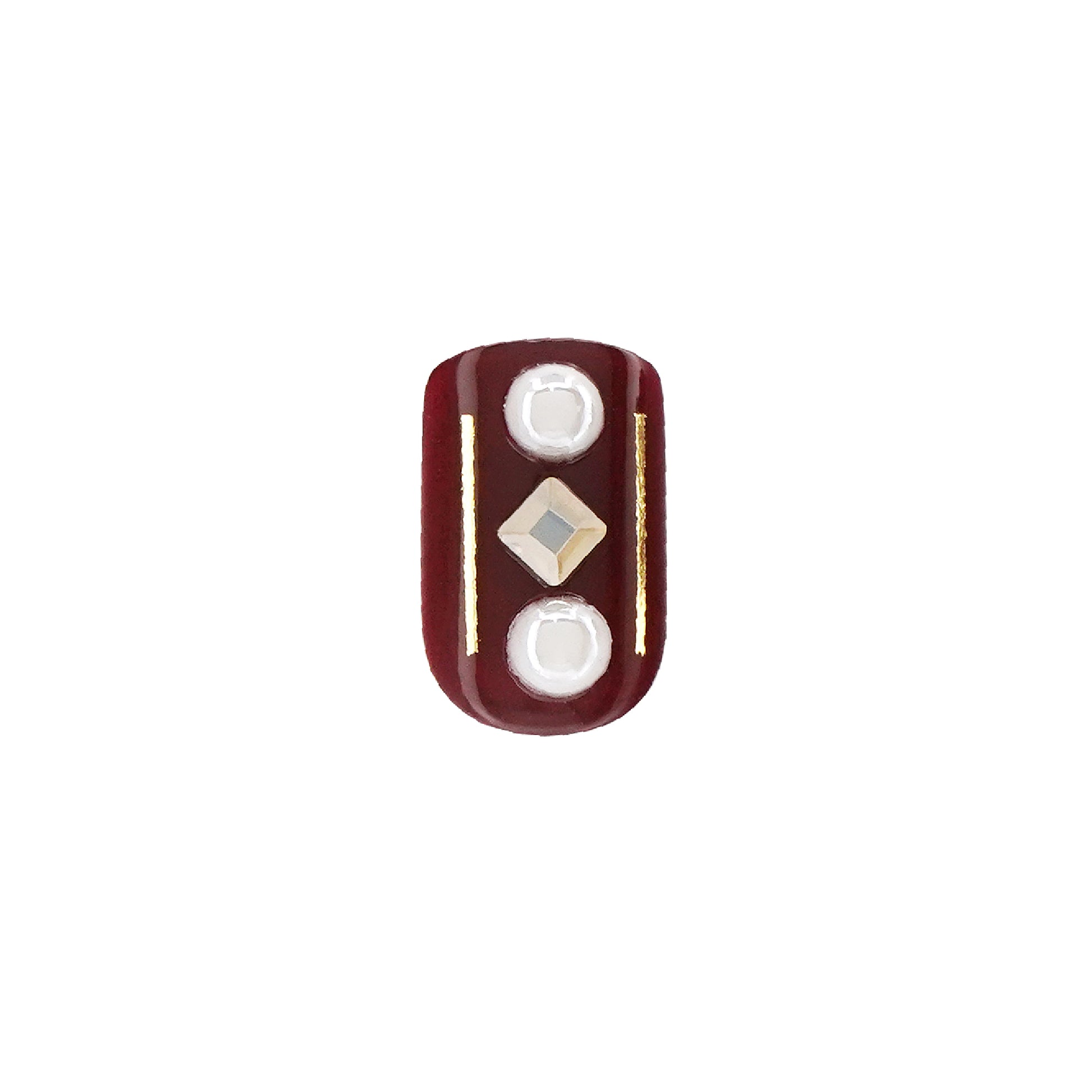KPNA35KA_extra_003"Kiss New York Press & Go Nails - Rhinestone & Pearl / #KPNA35KA product view."