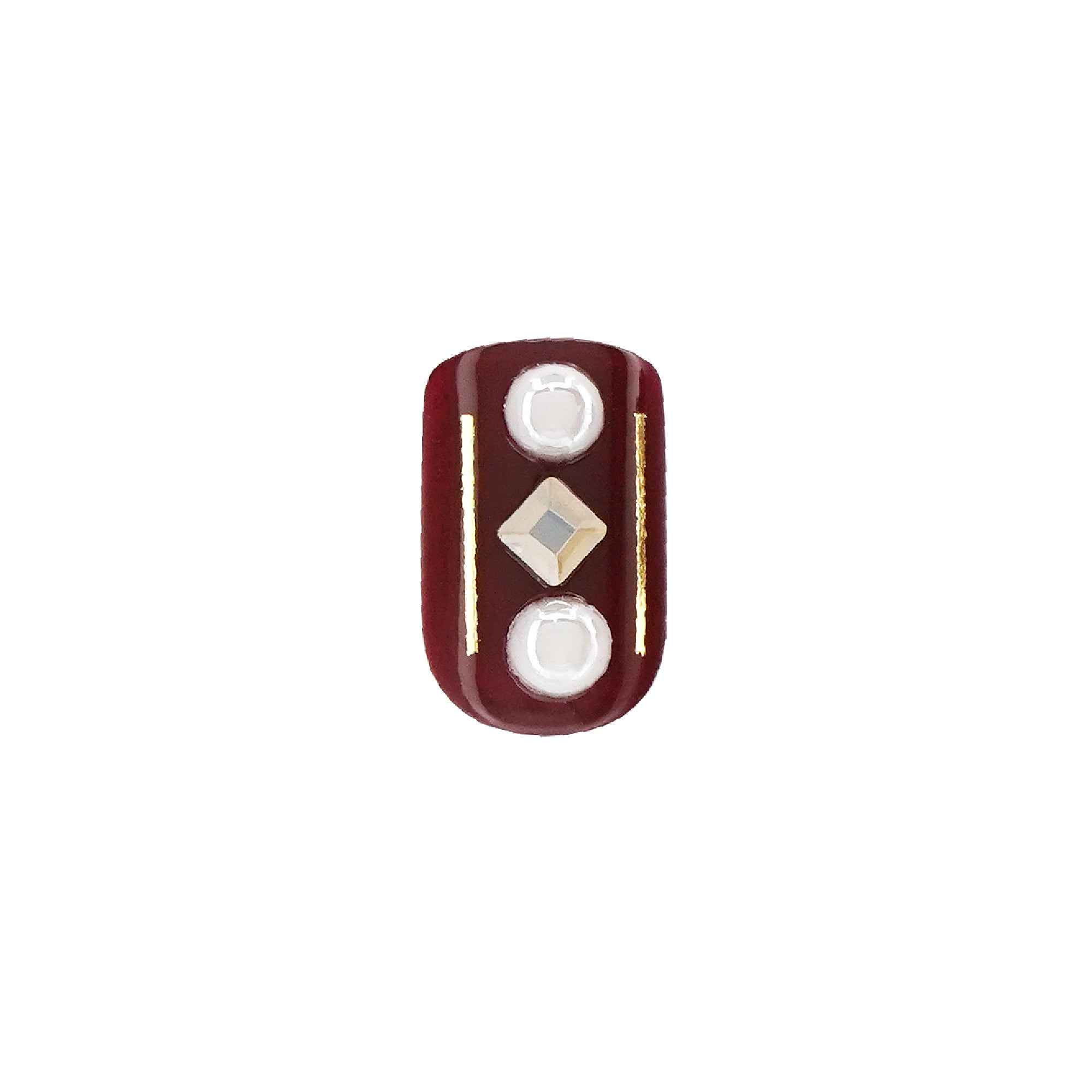 KPNA35KA_extra_003"Kiss New York Press & Go Nails - Rhinestone & Pearl / #KPNA35KA product view."