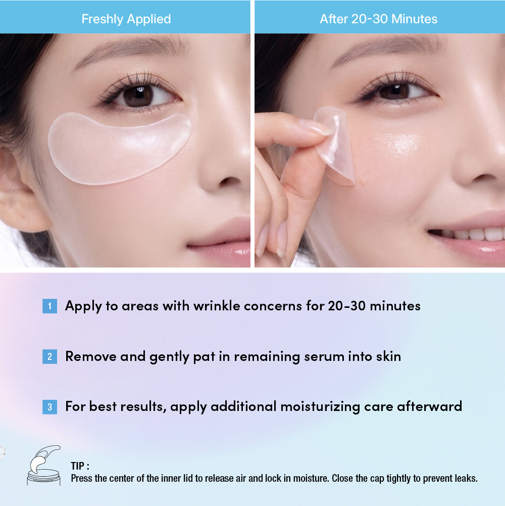 KISS NEW YORK Lifting Radiance Retinol Eye Patch - Intensive Anti-Aging & Brightening Hydrogel Mask (60 Patches)