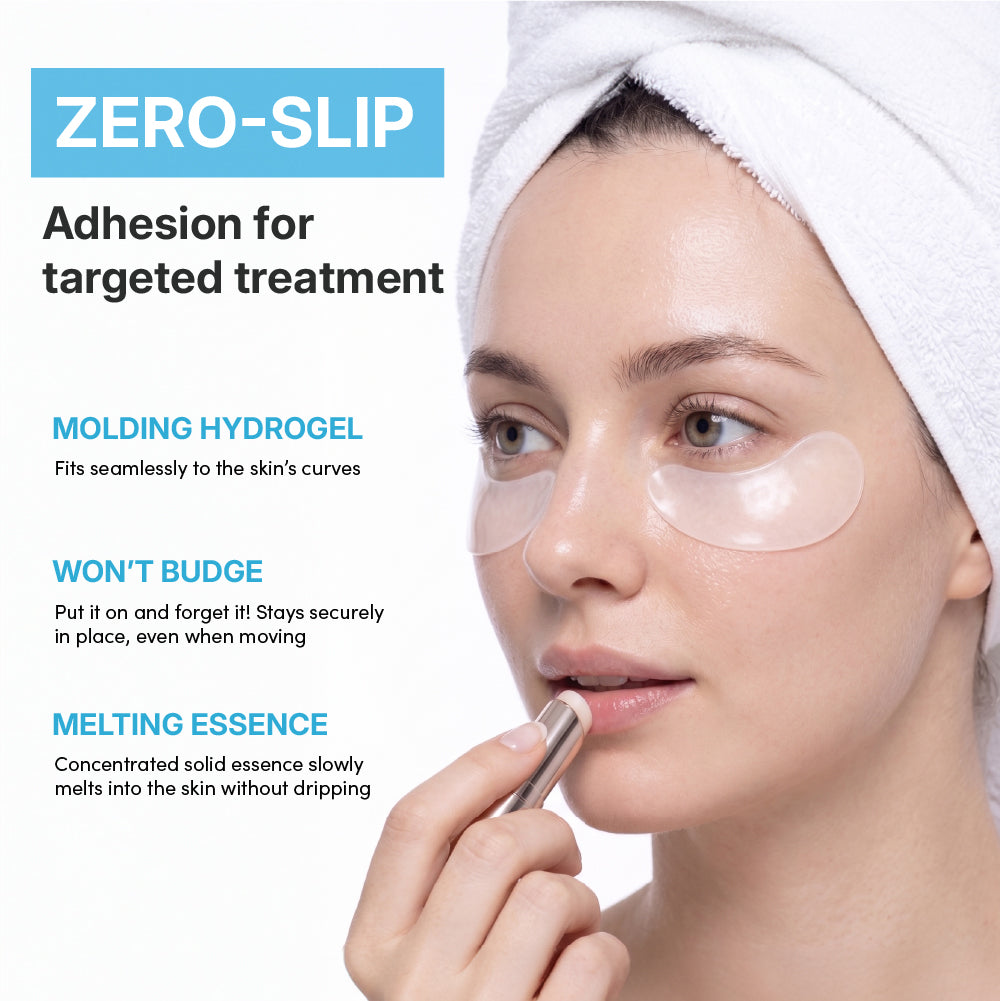 KISS NEW YORK Lifting Radiance Retinol Eye Patch - Intensive Anti-Aging & Brightening Hydrogel Mask (60 Patches)