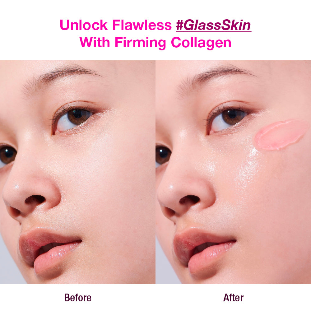 KISS NEW YORK K-Beauty Plump Glow Collagen Jelly Cream (80ml) - Elasticity & Luminosity