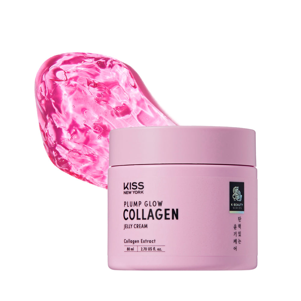 KISS NEW YORK K-Beauty Plump Glow Collagen Jelly Cream (80ml) - Elasticity & Luminosity