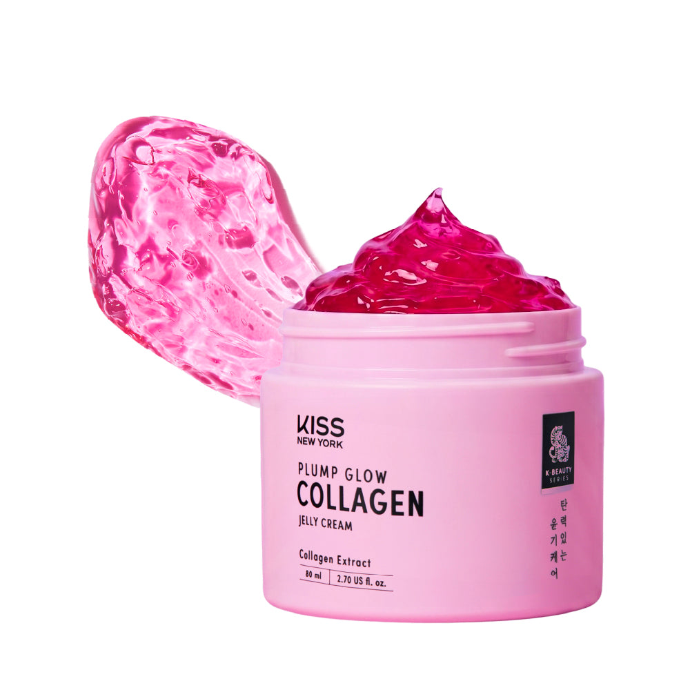 KISS NEW YORK K-Beauty Plump Glow Collagen Jelly Cream (80ml) - Elasticity & Luminosity