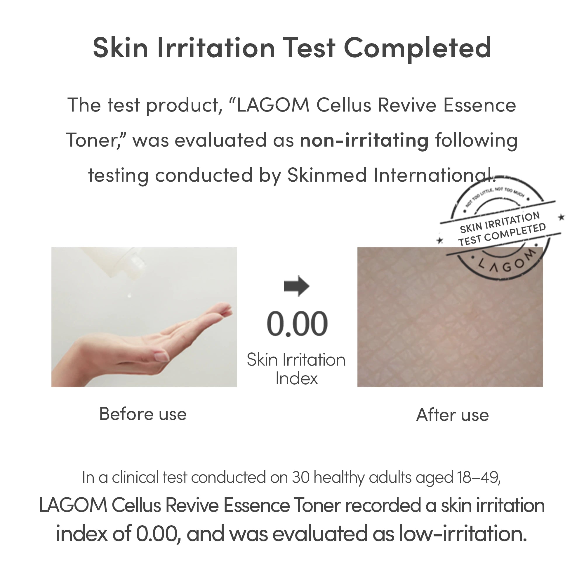 LAGOM Cellus Revive Essence Toner 200ml - Anti-Aging Face Toner with Peptides & Adenosine - Deep Hydrating Korean Essence for Firming & Wrinkle Care - 6.76 fl.oz.