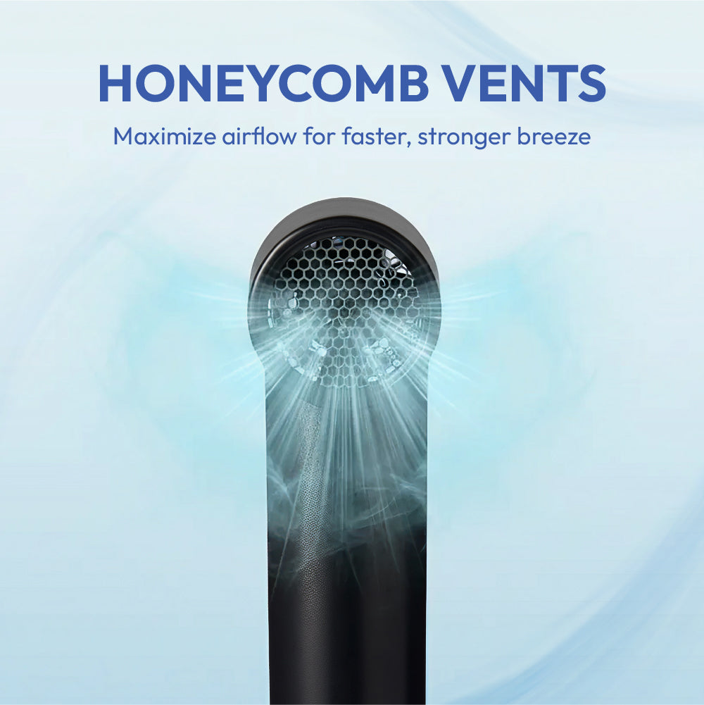 displayall_003 "MAVIÉ Ultra Mini Portable Fan, Powerful Pocket-Sized Handheld Fan, Rechargeable Personal Fan with 5 Speeds, LED Display, Long Battery Life for Travel & Makeup product view."