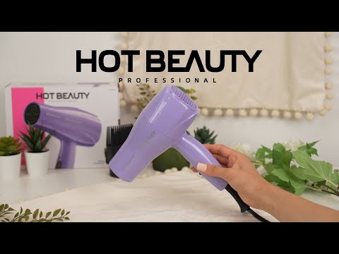 Hot Beauty Powerful Fast Drying 1875 Ceramic Styling Dryer Purple