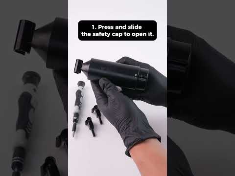 Load video: Red PRO LOC-KING Cordless Auto Loc Styler - Internationally PATENTED, World’s First &amp; Fastest