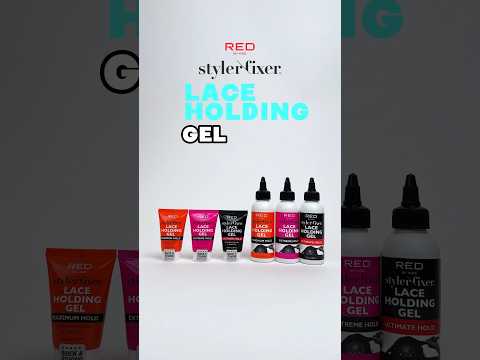 【CG】モーゼル クリスタル ウルリカパール クラーレット ペア RED by KISS Styler Fixer Lace Holding Gel – Ivy Beauty