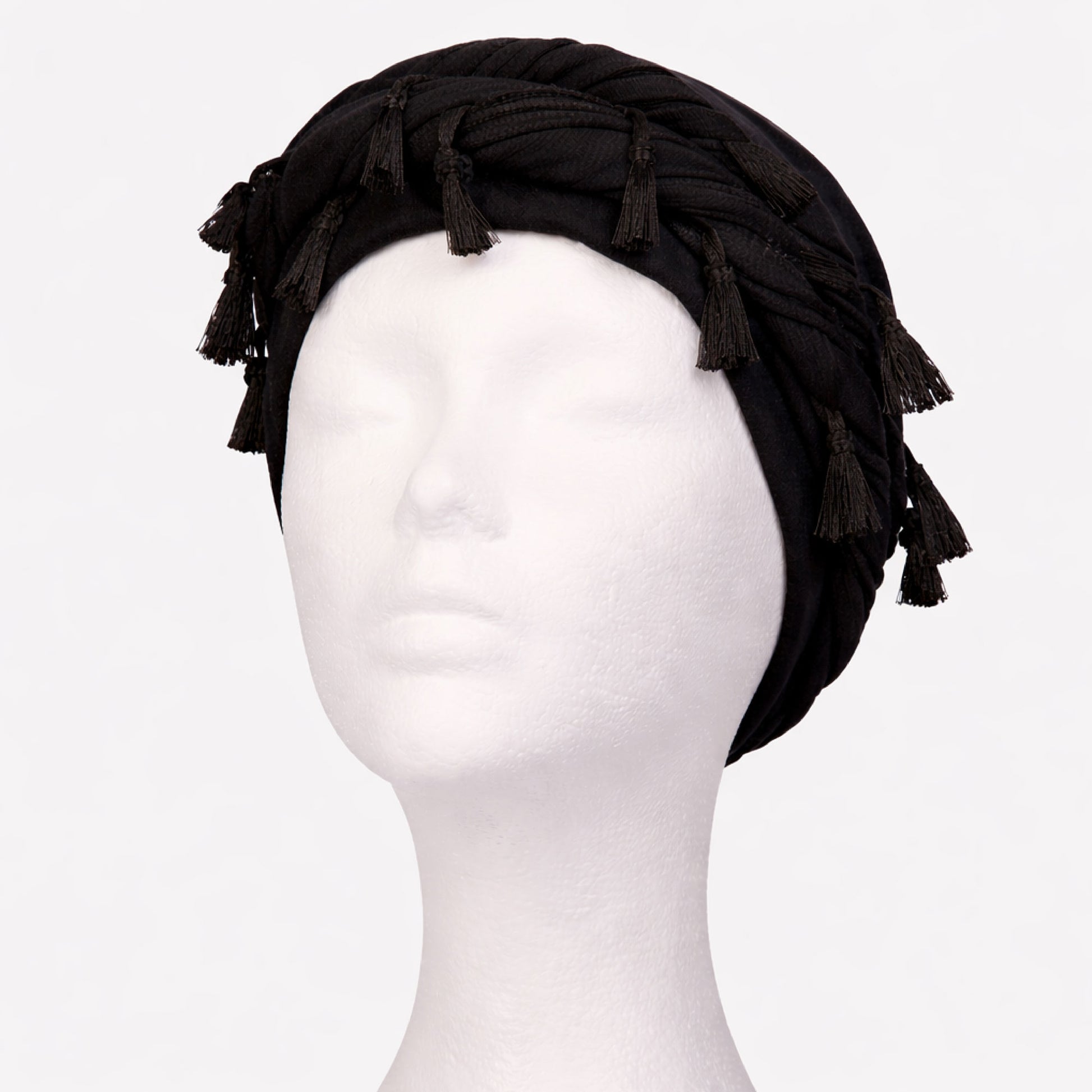 HD311_extra_004 "RED by KISS BOW WOW X Satin Lined Halo Tessel Turban Soft product view."