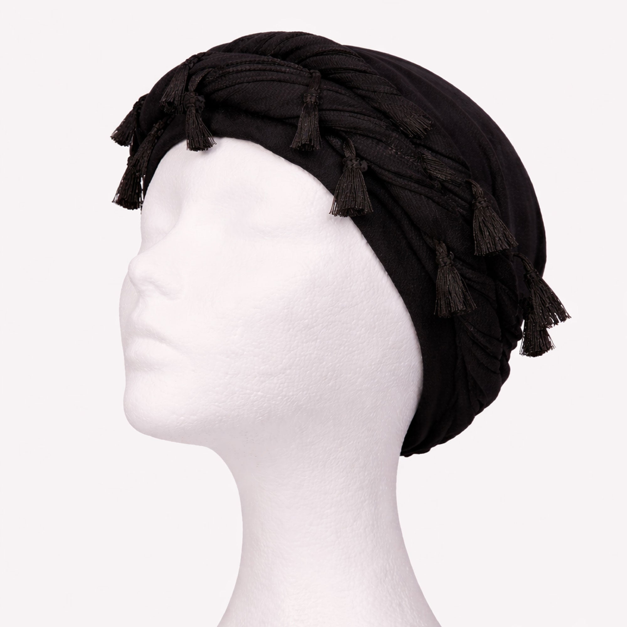 HD311_extra_003 "RED by KISS BOW WOW X Satin Lined Halo Tessel Turban Soft product view."