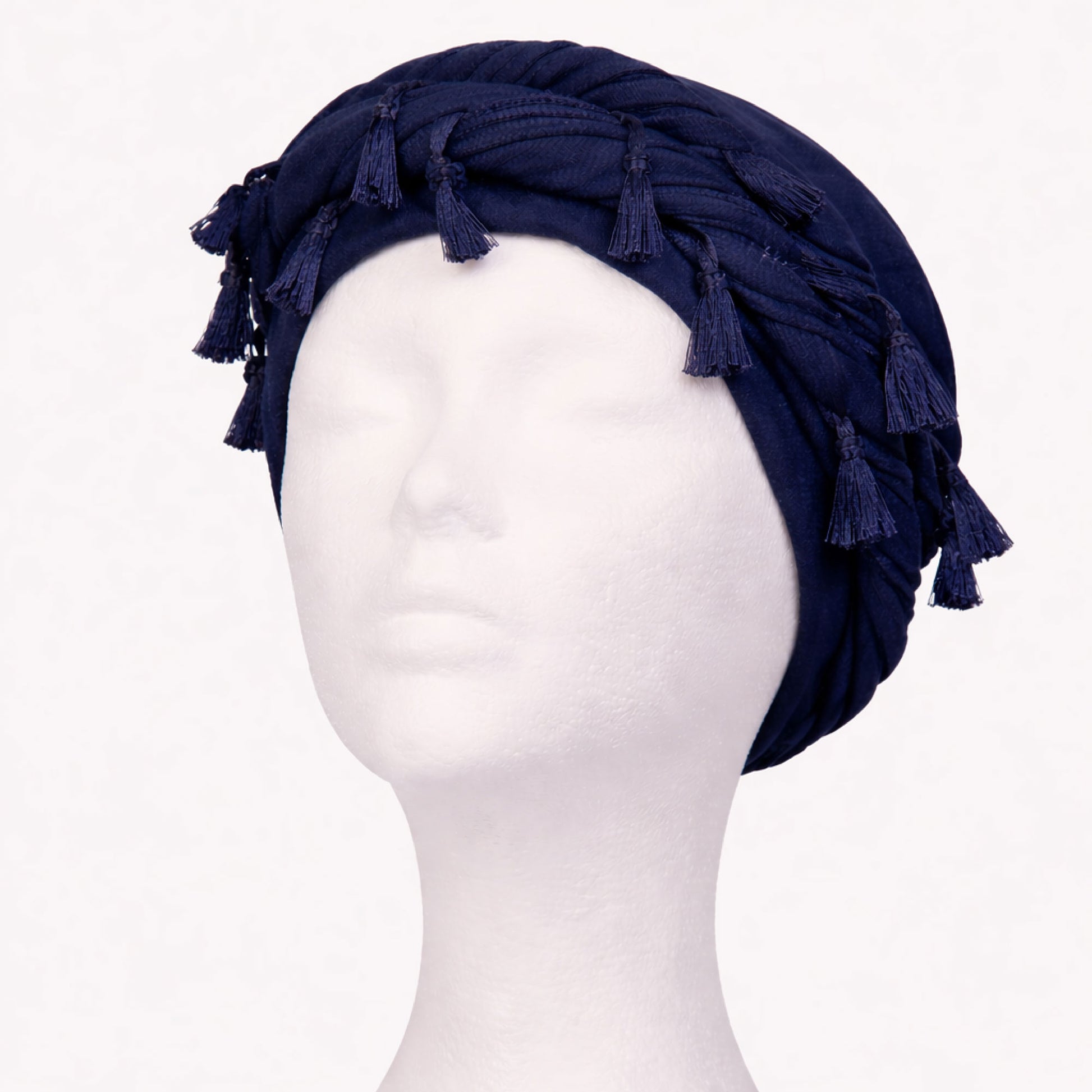 HD312_extra_004 "RED by KISS BOW WOW X Satin Lined Halo Tessel Turban Soft product view."