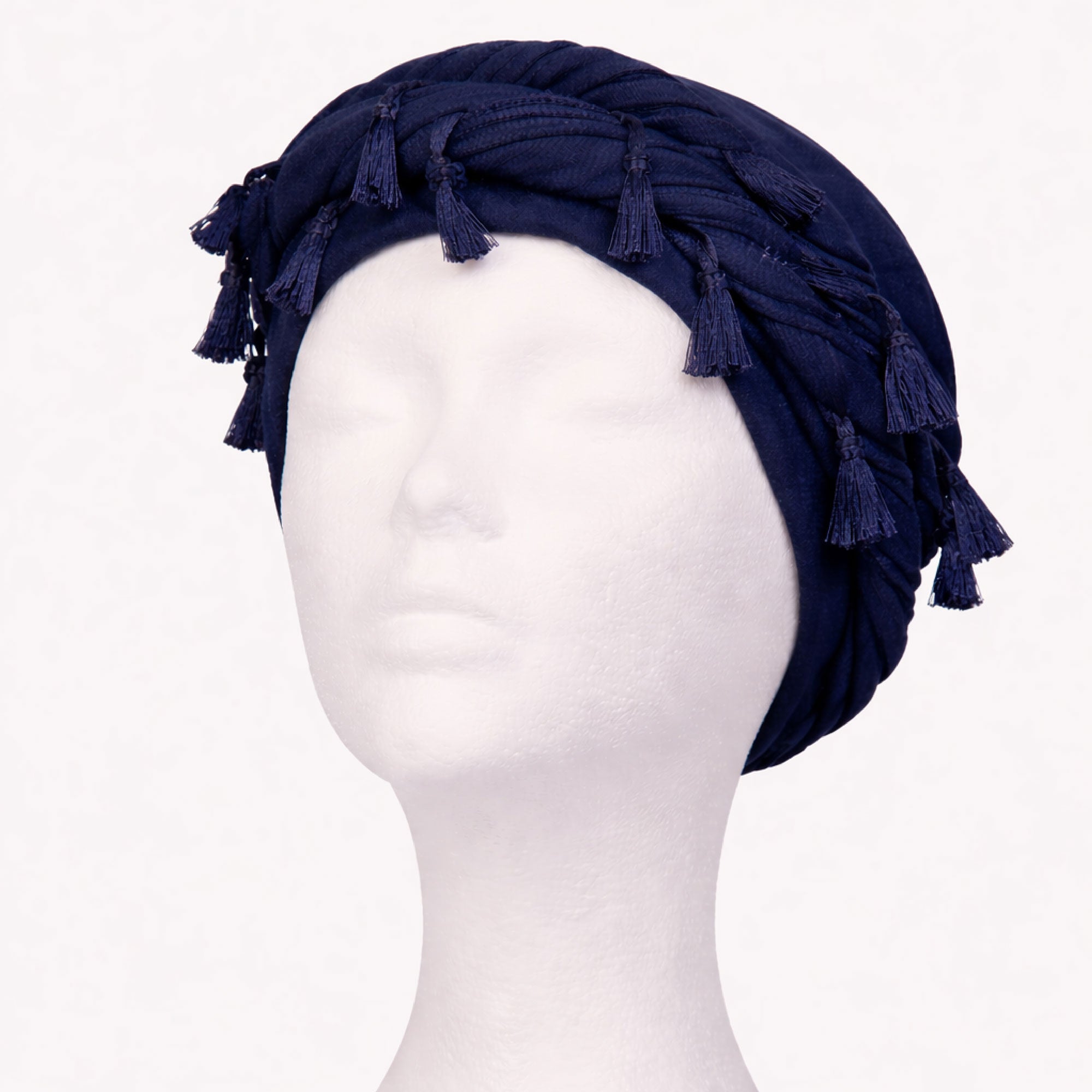 HD312_extra_004 "RED by KISS BOW WOW X Satin Lined Halo Tessel Turban Soft product view."