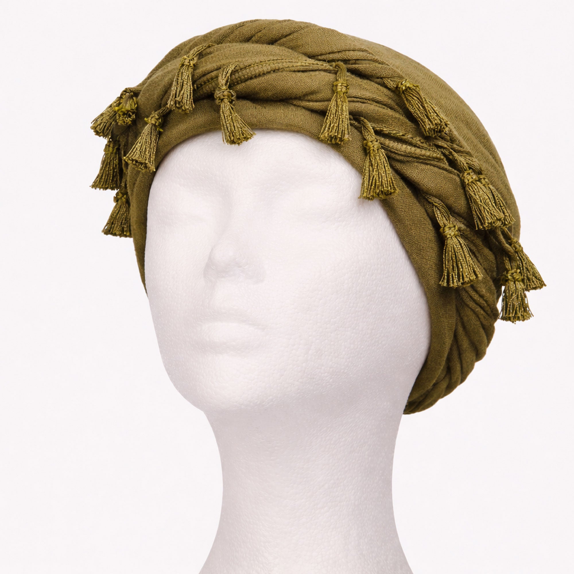 HD313_extra_004 "RED by KISS BOW WOW X Satin Lined Halo Tessel Turban Soft product view."