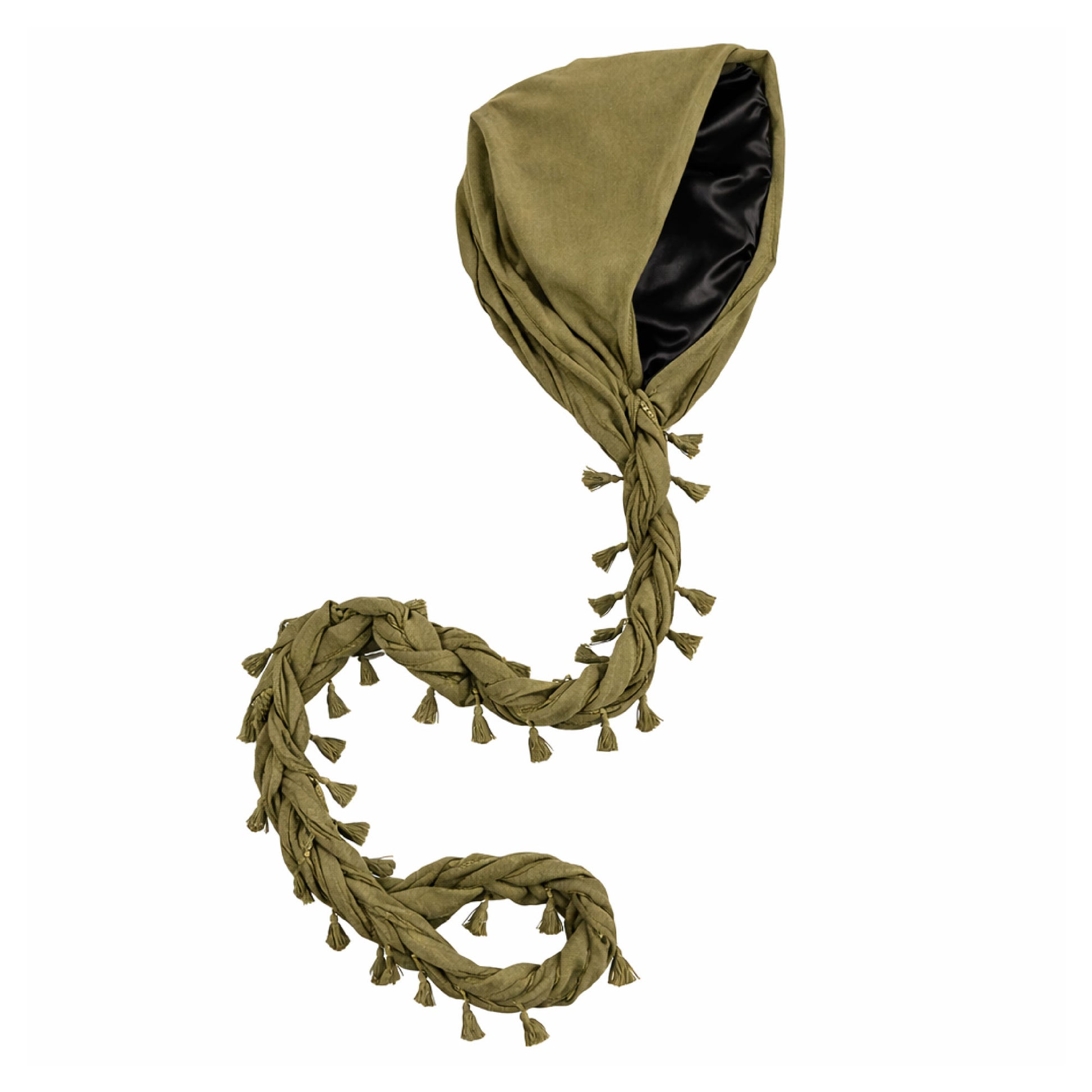 HD313_extra_005 "RED by KISS BOW WOW X Satin Lined Halo Tessel Turban Soft product view."