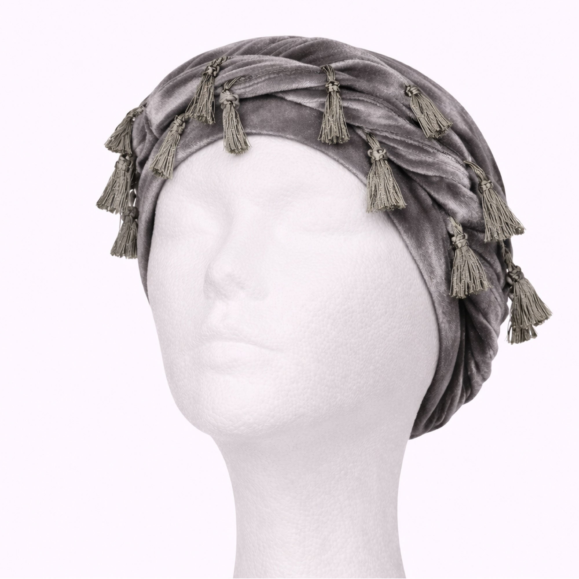 HD315_extra_005 "RED by KISS BOW WOW X Satin Lined Halo Tessel Turban Soft product view."