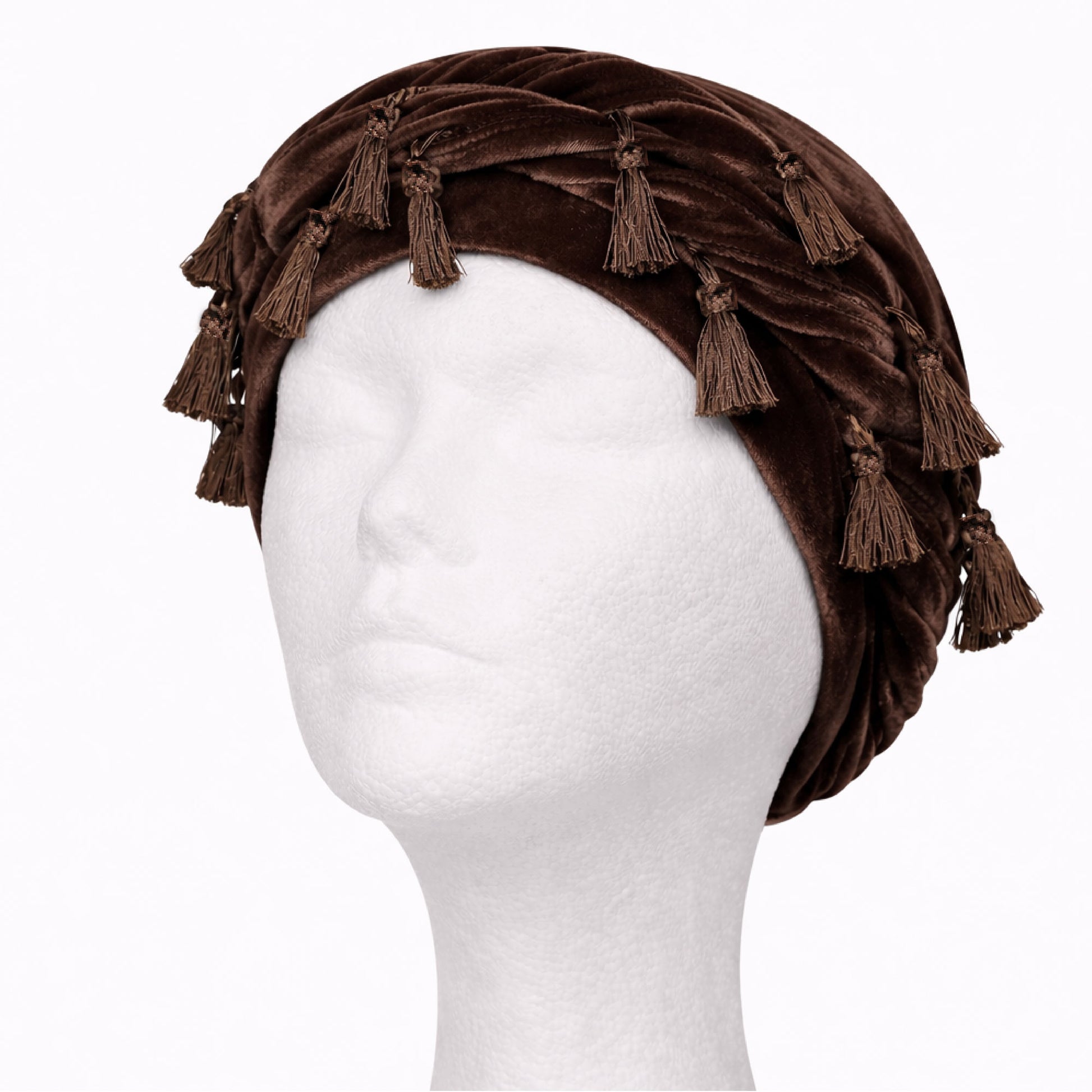 HD316_extra_004 "RED by KISS BOW WOW X Satin Lined Halo Tessel Turban Soft product view."