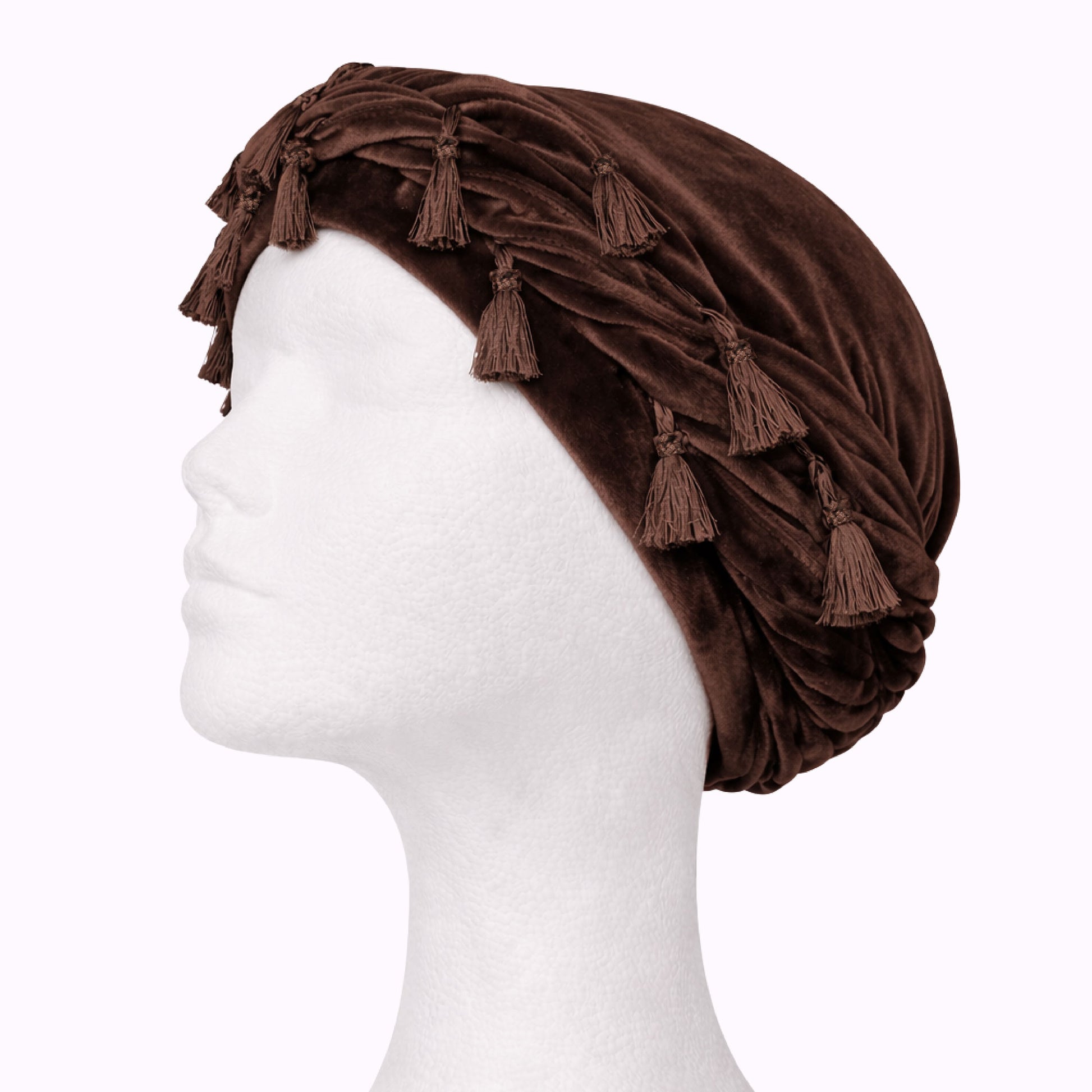 HD316_extra_005 "RED by KISS BOW WOW X Satin Lined Halo Tessel Turban Soft product view."