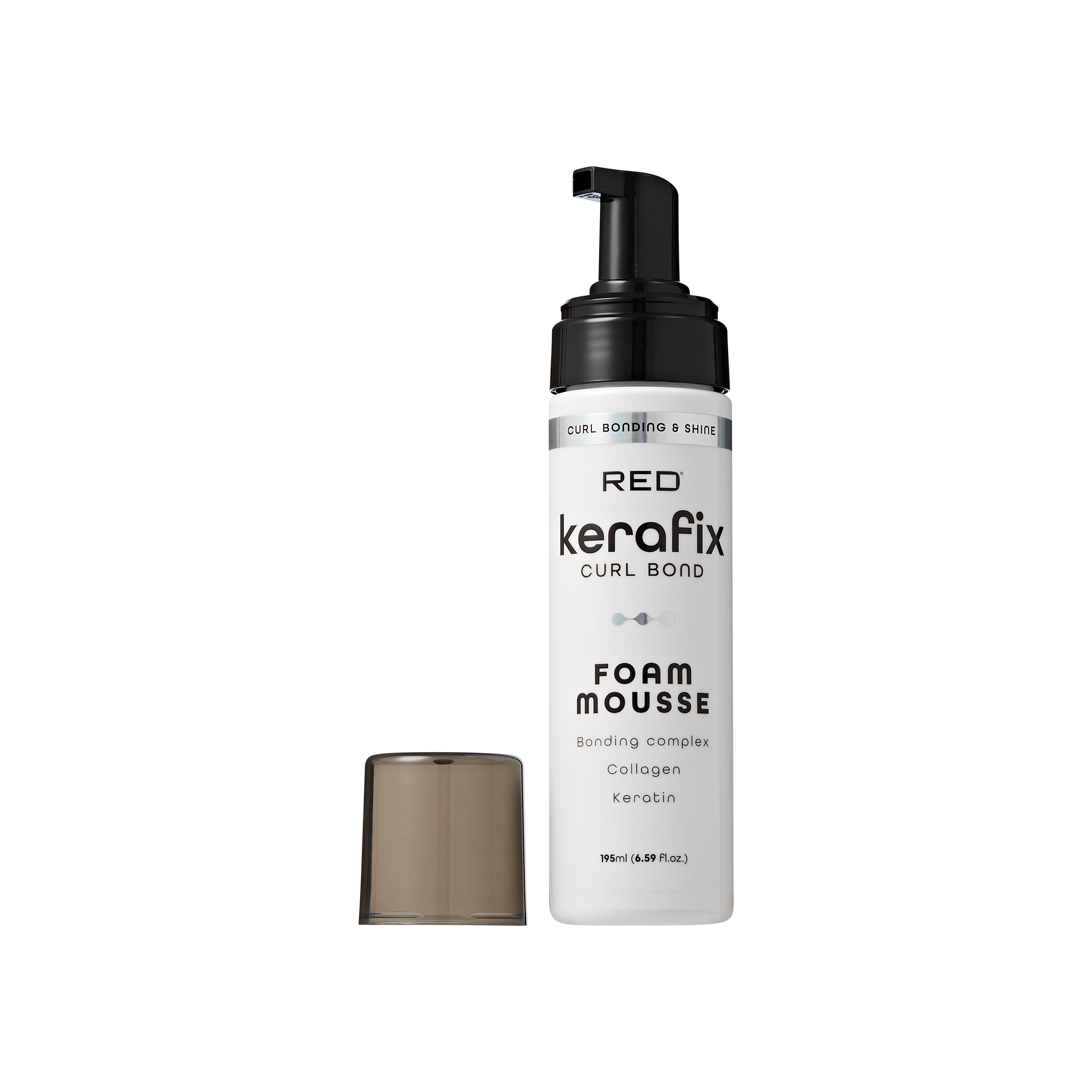 scb01_extra_007 "RED by Kiss Kerafix Curl Bond Collection - Anti-Frizz Bond Repair Hair Styling & Essential Prep for All Curl Types (2A-4C), with Keratin & Coconut Oil product view."