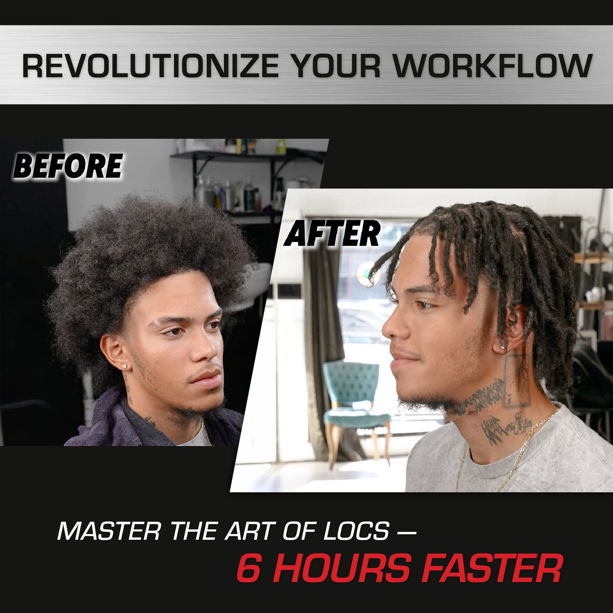 REDPRO Loc King - Cordless AutoLoc Styler - The World's First & Fastest ...