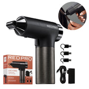 Red PRO LOC-KING Cordless Auto Loc Styler - Internationally PATENTED, World’s First & Fastest