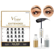 VLuxe Extended Mink Cluster Lash & Mink Bond & Seal Bundle (15% off)